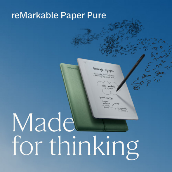 Графический планшет reMarkable Paper Pure+Marker Plus+Sleeve Folio, Mist Green во Владикавказе