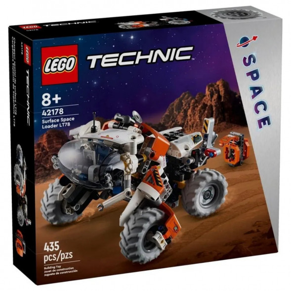 Конструктор LEGO Technic 42178 Поверхностный космический погрузчик LT78 во Владикавказе