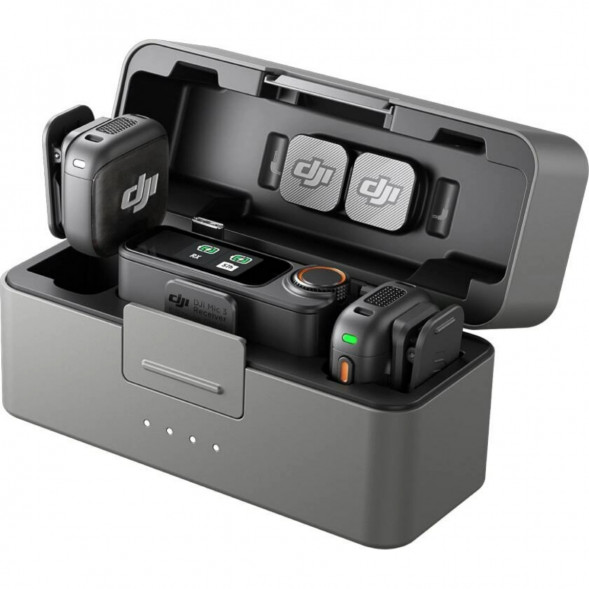 Беспроводной микрофон DJI Mic 3 (2 TX + 1 RX + Charging Case) во Владикавказе