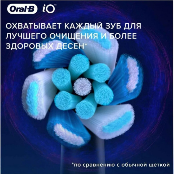 Сменные насадки Oral-B iO Series Ultimate Clean 360, 8 шт., черный во Владикавказе