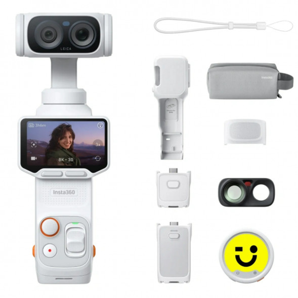 Экшн-камера Insta360 Luna Ultra Creator Bundle, White во Владикавказе