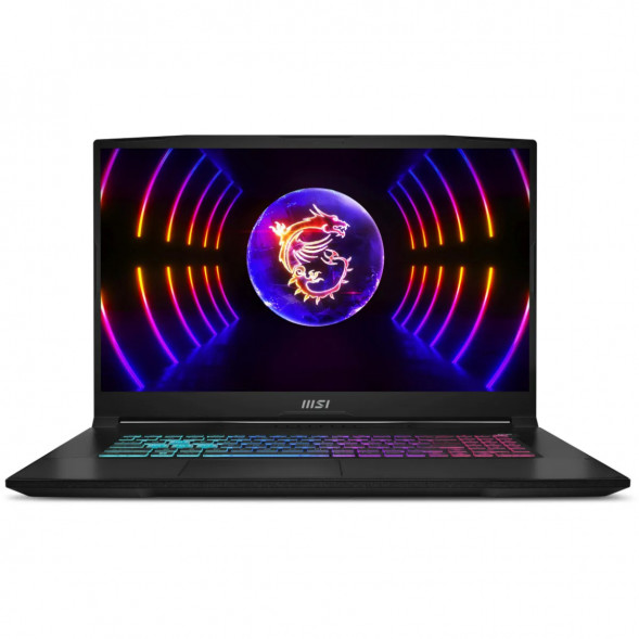 Ноутбук MSI Katana 17 B13VEK-1624XRUY (17.3&amp;quot;, IPS, Intel Core i5 13420H 2.1ГГц, 8 ядер, 16ГБ DDR5, 512ГБ SSD, NVIDIA GeForce RTX 4050 - 6 ГБ, без ОС), черный во Владикавказе