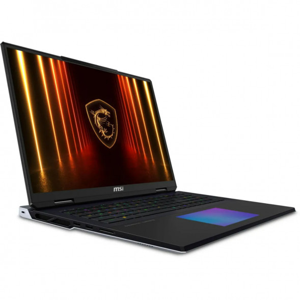 Ноутбук MSI Titan 18 HX AI A2XWJG-206RU (18&amp;quot;, IPS, Intel Core Ultra 9 285HX 2.8ГГц, 24 ядра, 64ГБ DDR5, 4ТБ SSD, NVIDIA GeForce RTX 5090 24 ГБ, Windows 11 Home), черный во Владикавказе