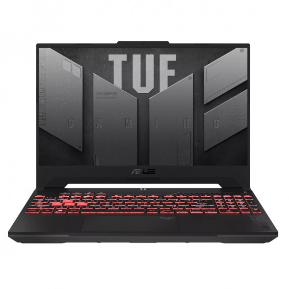 Ноутбук ASUS TUF Gaming A17 FA707NUG-HX156 (17.3&amp;quot;, IPS, 6 ядер, AMD Ryzen 7 7445HS 3.2 ГГц, 16 ГБ DDR5, SSD 512 ГБ, NVIDIA GeForce RTX 4050 - 6 ГБ, без ОС), черный во Владикавказе