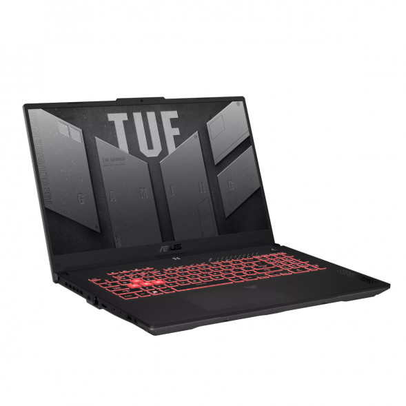Ноутбук ASUS TUF Gaming A17 FA707NUG-HX156 (17.3&amp;quot;, IPS, 6 ядер, AMD Ryzen 7 7445HS 3.2 ГГц, 16 ГБ DDR5, SSD 512 ГБ, NVIDIA GeForce RTX 4050 - 6 ГБ, без ОС), черный во Владикавказе