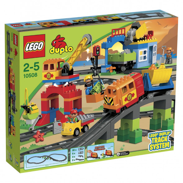 Конструктор LEGO DUPLO Town 10508 Большой поезд во Владикавказе
