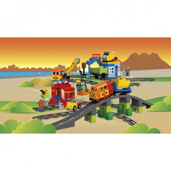 Конструктор LEGO DUPLO Town 10508 Большой поезд во Владикавказе