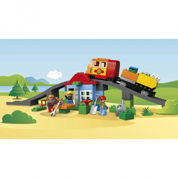 Конструктор LEGO DUPLO Town 10508 Большой поезд во Владикавказе
