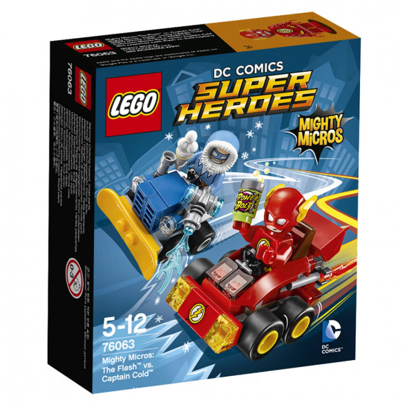 Конструктор LEGO Super Heroes 76063 Флэш против Капитана Холода во Владикавказе