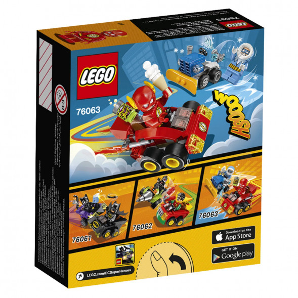 Конструктор LEGO Super Heroes 76063 Флэш против Капитана Холода во Владикавказе