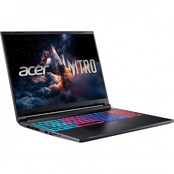 Ноутбук Acer Nitro V 16S ANV16S-71-71MF (16&amp;quot;, IPS, Intel Core 7 240H 2.5ГГц, 10 ядер, 16Гб DDR5, 1Тб SSD, RTX 5060 8Гб, Windows 11 Pro), черный во Владикавказе