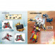 Книга и набор кубиков LEGO Star Wars Buch &amp;amp; Steine-Set Fur 8 einmalige Lego Modelle! во Владикавказе