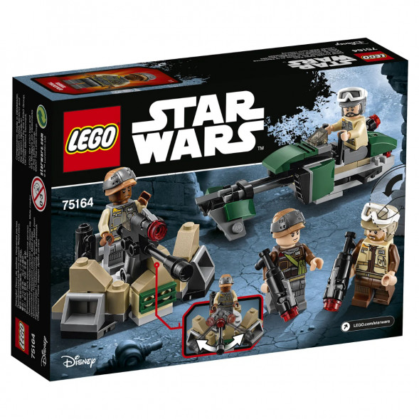 Конструктор LEGO Star Wars 75164 Боевой набор Повстанцев во Владикавказе
