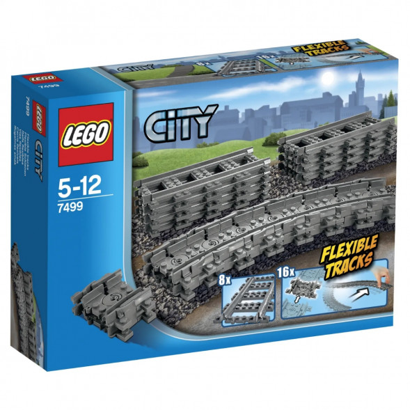 Конструктор LEGO City Trains 7499 Гибкие пути во Владикавказе