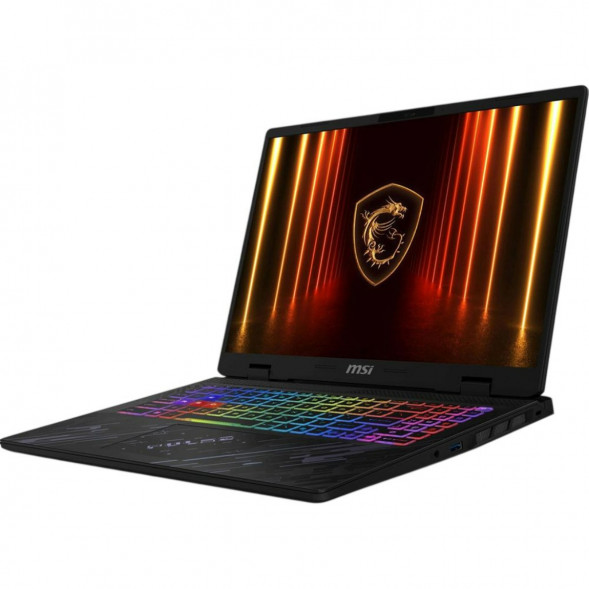 Ноутбук игровой MSI Pulse A16 AI+ C3HWGKG-030XRU (16&amp;quot;, IPS, AMD Ryzen AI 7 350 2ГГц, 8 ядер, 32ГБ DDR5, 1ТБ SSD, NVIDIA GeForce RTX 5070, TGP 115Вт, FreeDOS) черный во Владикавказе