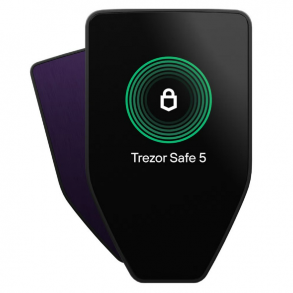 Аппаратный криптокошелек Trezor Safe 5, Violet Ore во Владикавказе