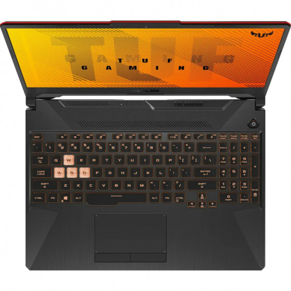 Ноутбук ASUS TUF Gaming A15 FA506NCG-HN330 (15.6&amp;quot;, IPS, AMD Ryzen 7 8845HS 3.8ГГц, 8-ядерный, 16ГБ DDR5, 512ГБ SSD, NVIDIA GeForce RTX 3050 - 4 ГБ, без ОС), черный во Владикавказе