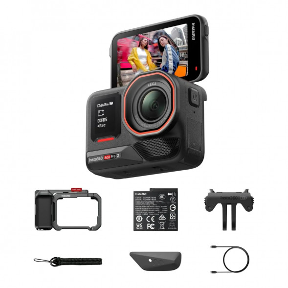 Экшн-камера Insta360 Ace Pro 2 Single Battery Xplorer Bundle, Gray во Владикавказе
