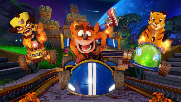 Игра Crash Team Racing Nitro-Fueled для Nintendo Switch, картридж во Владикавказе