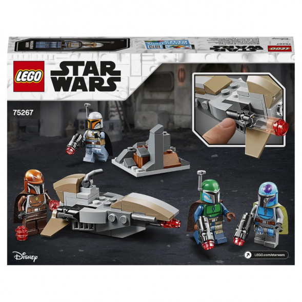 Конструктор LEGO Star Wars 75267 Боевой набор Мандалорцы во Владикавказе