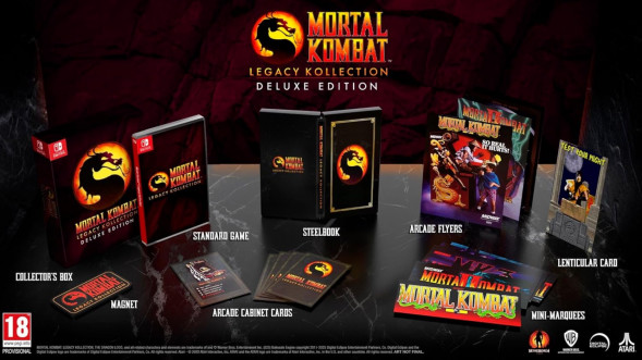 Игра Mortal Kombat: Legacy Kollection. Deluxe Edition [Nintendo Switch, английская версия] во Владикавказе