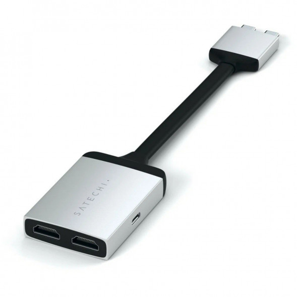 Адаптер Satechi USB-C Dual 4K HDMI Adapter (2xHDMI, USB Type-C) во Владикавказе