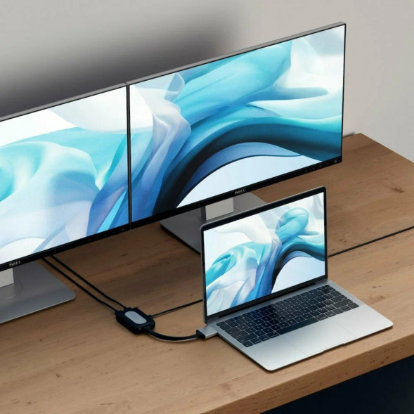 Адаптер Satechi USB-C Dual 4K HDMI Adapter (2xHDMI, USB Type-C) во Владикавказе