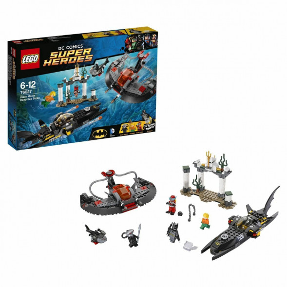 Конструктор LEGO Super Heroes 76027 Глубоководная атака Черного Манта во Владикавказе