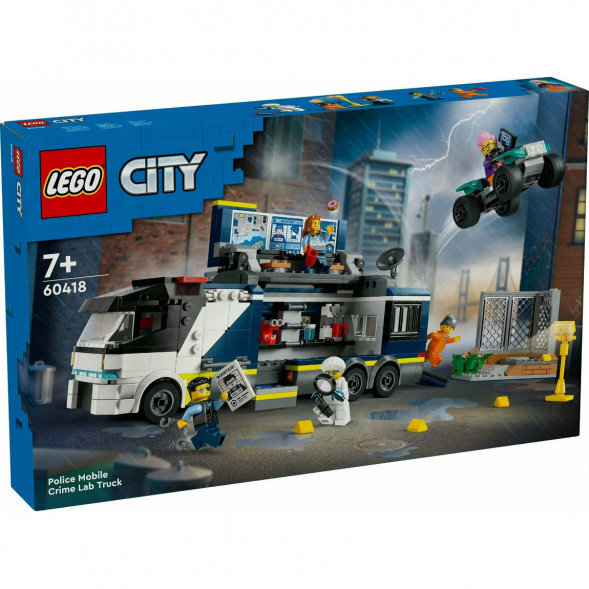 Конструктор LEGO City 60418 Полицейский грузовик криминалистической лаборатории во Владикавказе