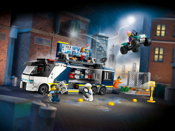 Конструктор LEGO City 60418 Полицейский грузовик криминалистической лаборатории во Владикавказе