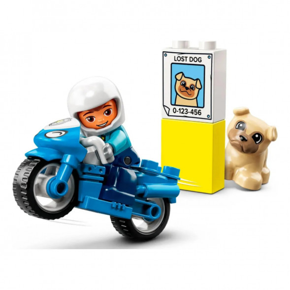 Конструктор LEGO DUPLO 10967 Полицейский мотоцикл во Владикавказе