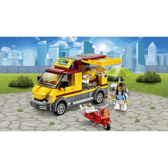 Конструктор LEGO City Great Vehicles 60150 Фургон-пиццерия во Владикавказе