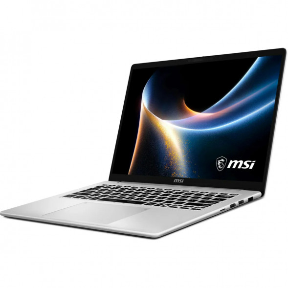 Ноутбук MSI Modern 14S AI+ G3MG-010XRU (14&amp;quot;, OLED, Intel Core Ultra 7 355 2.3ГГц, 8 ядер, 16ГБ DDR5, 512ГБ SSD, Intel Graphics, без ОС), серебристый во Владикавказе