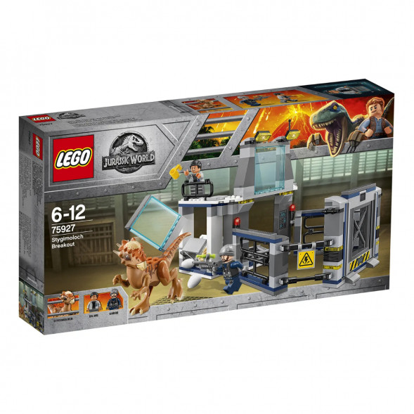Конструктор LEGO Jurassic World 75927 Побег стигимолоха из лаборатории во Владикавказе