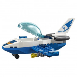 Конструктор LEGO City Police 60206 Воздушная полиция: патрульный самолет