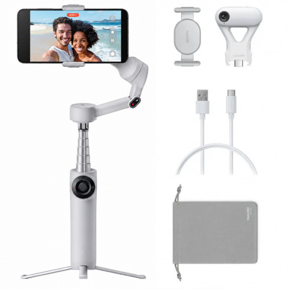 Стабилизатор Insta360 Flow 2 AI Tracker Bundle, Stone Gray во Владикавказе