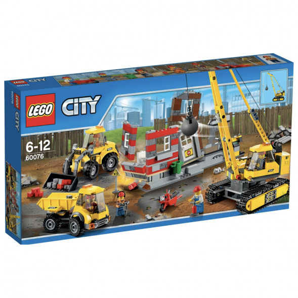 Конструктор LEGO City 60076 Снос здания во Владикавказе