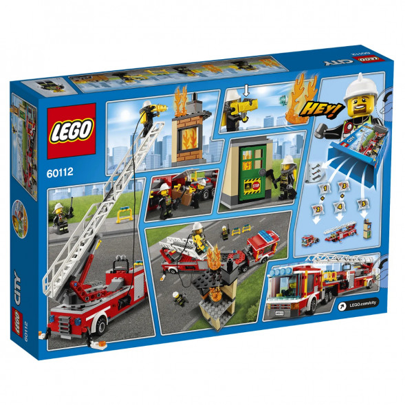 Конструктор LEGO City Fire 60112 Пожарная машина во Владикавказе