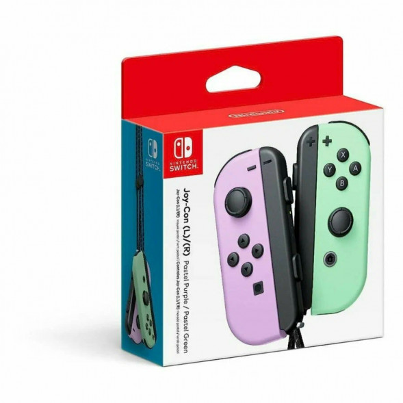 Геймпад Nintendo Switch Joy-Con controllers Duo, пастельный пурпурный / пастельный зеленый во Владикавказе