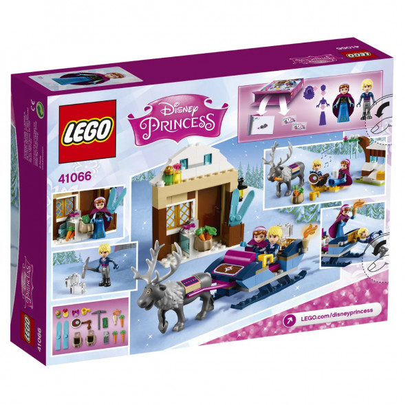 Конструктор LEGO Disney 41066 Princess Анна и Кристоф: прогулка на санях во Владикавказе
