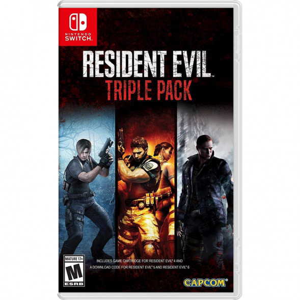 Игра Resident Evil Triple Pack [Nintendo Switch, английская версия] во Владикавказе