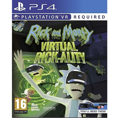 Игра Rick and Morty:Virtual Rick-Ality (Только для PS VR) [PS4, английский язык] во Владикавказе