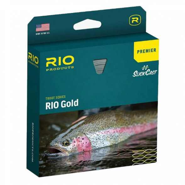Леска RIO Premier Gold Floating Fly Line WF7F, мох/золото во Владикавказе