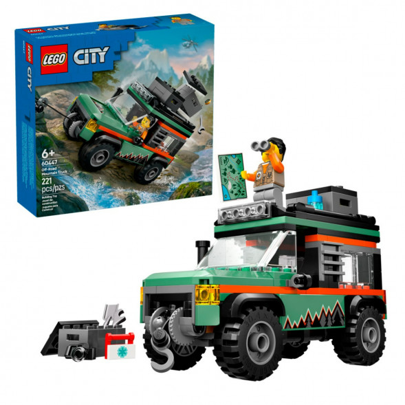 Конструктор LEGO City 60447 Внедорожный горный грузовик во Владикавказе