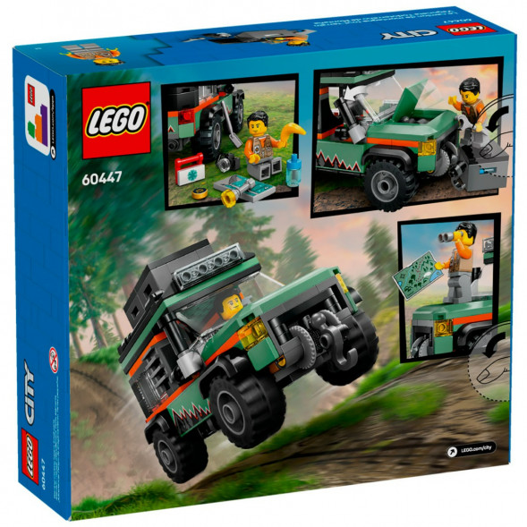 Конструктор LEGO City 60447 Внедорожный горный грузовик во Владикавказе