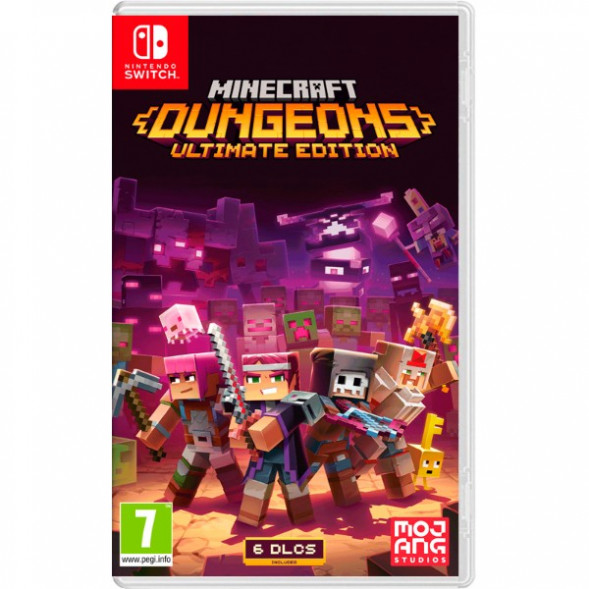 Игра Minecraft Dungeons - Ultimate Edition [Nintendo Switch, русские субтитры] во Владикавказе