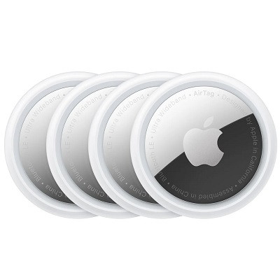 Трекер Apple AirTag белый/серебристый 4 шт во Владикавказе