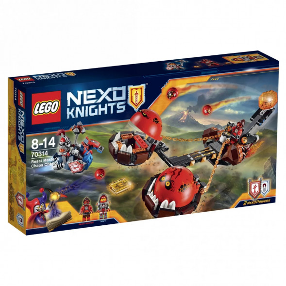 Конструктор LEGO Nexo Knights 70314 Безумная колесница Укротителя во Владикавказе
