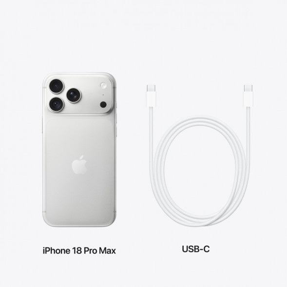Смартфон Apple iPhone 18 Pro Max 512GB (SIM + eSIM), Silver во Владикавказе
