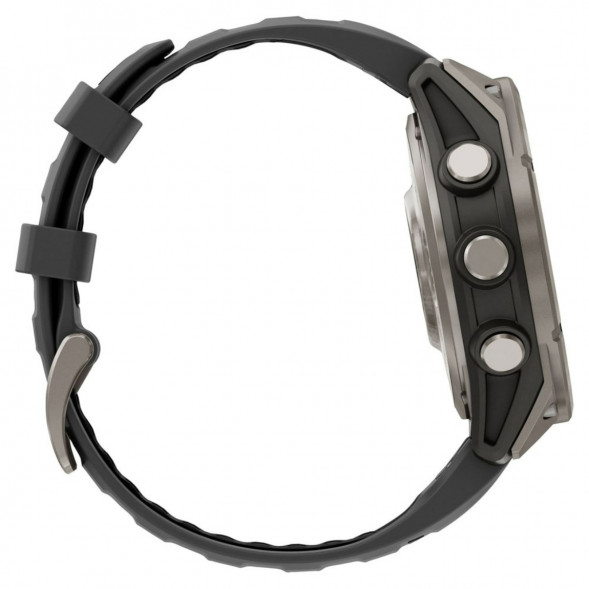 Умные часы Garmin Fenix 8 PRO, 47 мм, AMOLED, Sapphire, Titanium with Graphite/Black Silicone Band 010-03198-10 во Владикавказе
